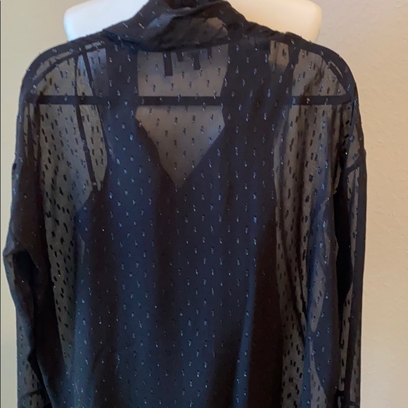 Theory blouse with slip in black - Picture 3 of 3